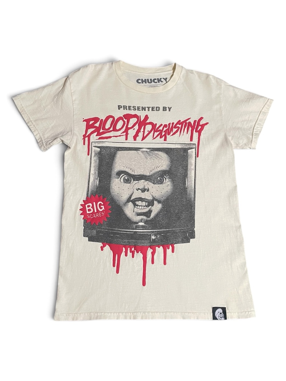 Chucky Child's Play x Bloody Disgusting Retro Horror T-Shirt S